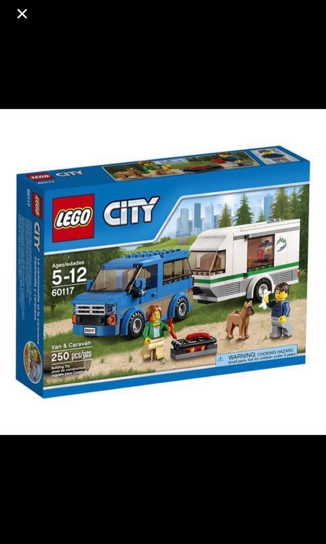 lego city 60117 van & caravan
