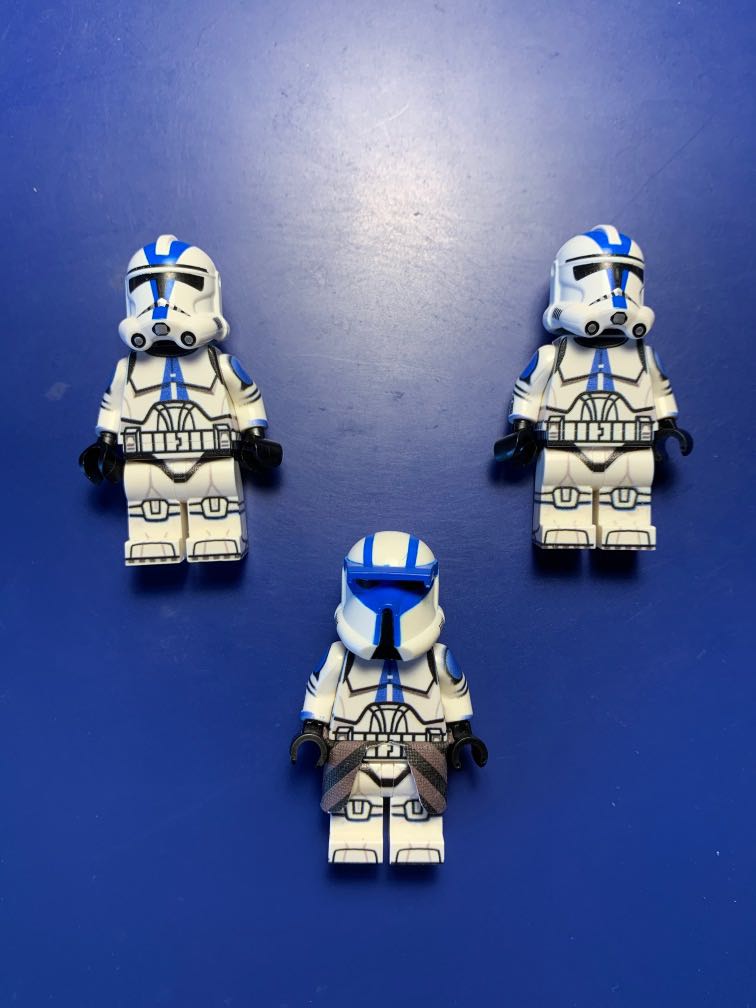Lego custom 501st clearance troopers