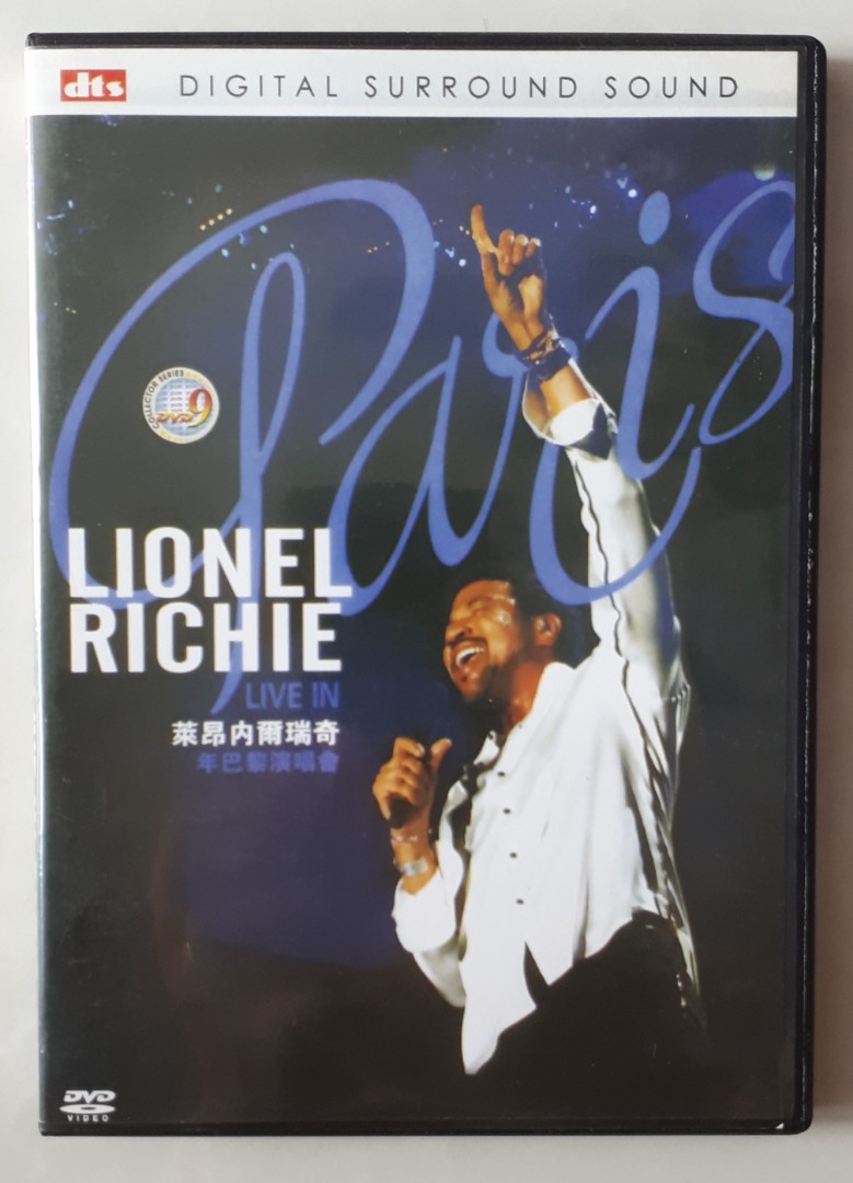 DVD Lionel Richie Live in Paris , Hobbies & Toys, Music & Media, CDs