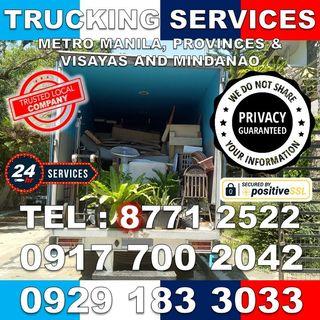 ALL IN RATES. No hidden charges. Fixed Rates. Lipat bahat trucking services truck for rent hire rental close van elf