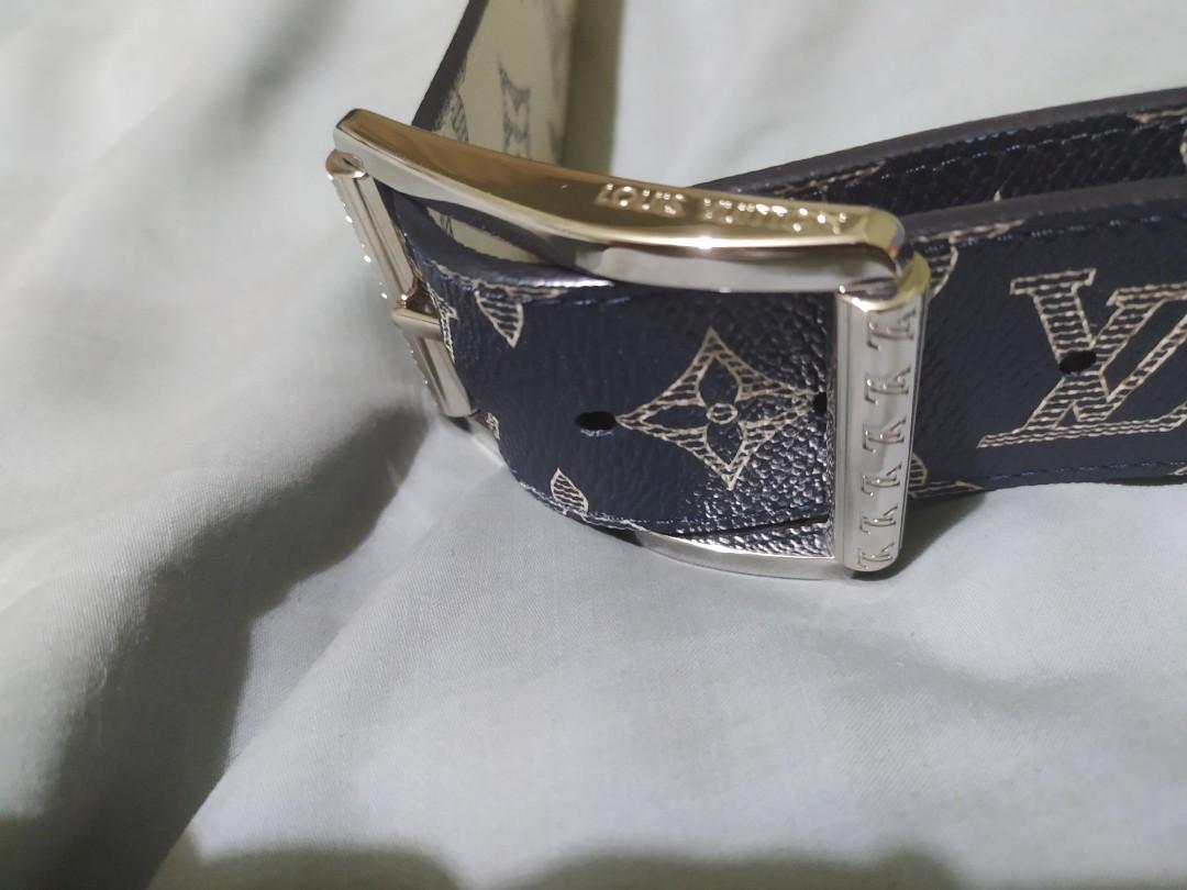 Louis Vuitton Reverso Savane Monogram Chapman Ink White Blue Belt 90CM –  Cheap Willardmarine Jordan outlet