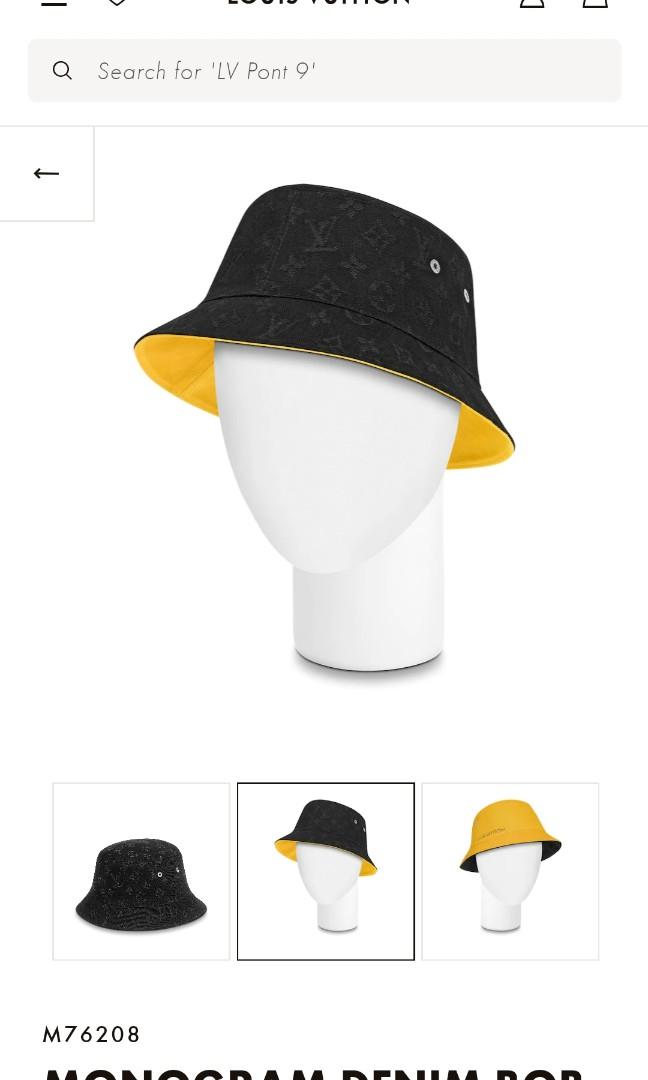 louis vuitton monogram denim bob