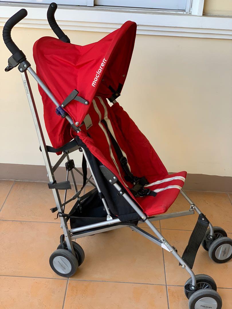 Maclaren triumph stroller red outlet