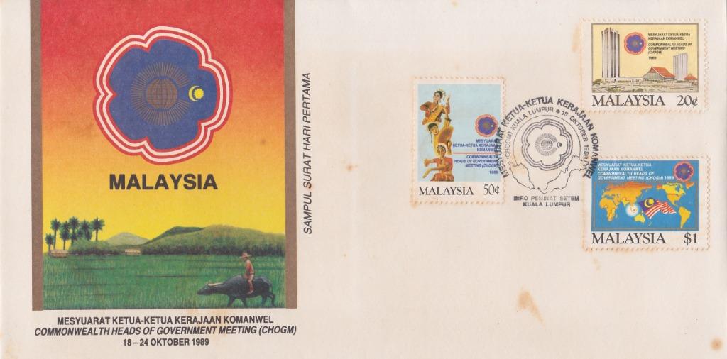 Malaysia First Day Cover Antiques Stamps On Carousell