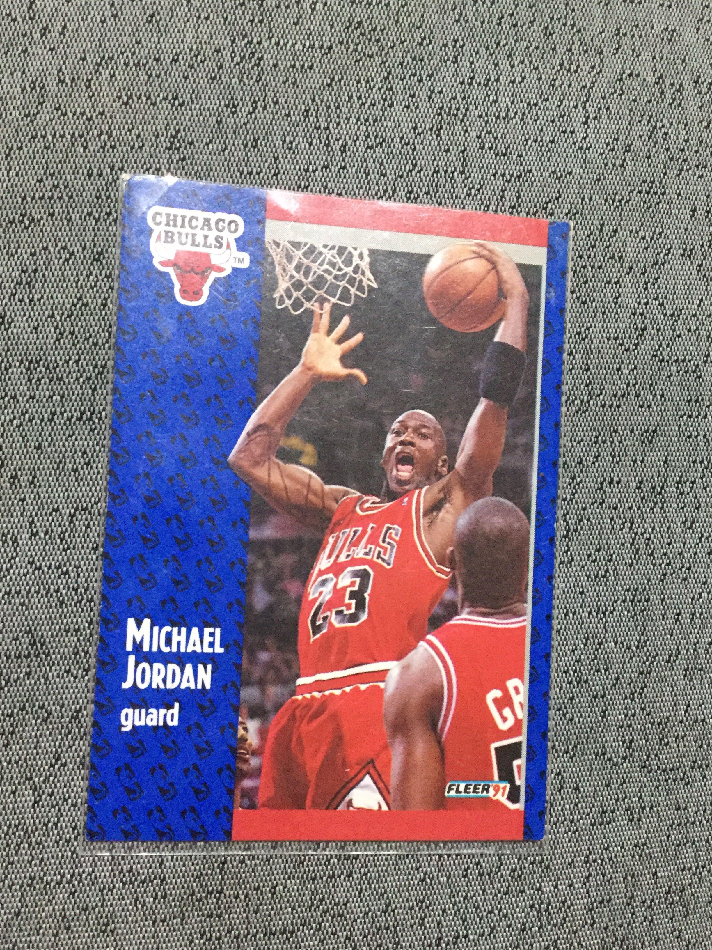 fleer 91 michael jordan 22