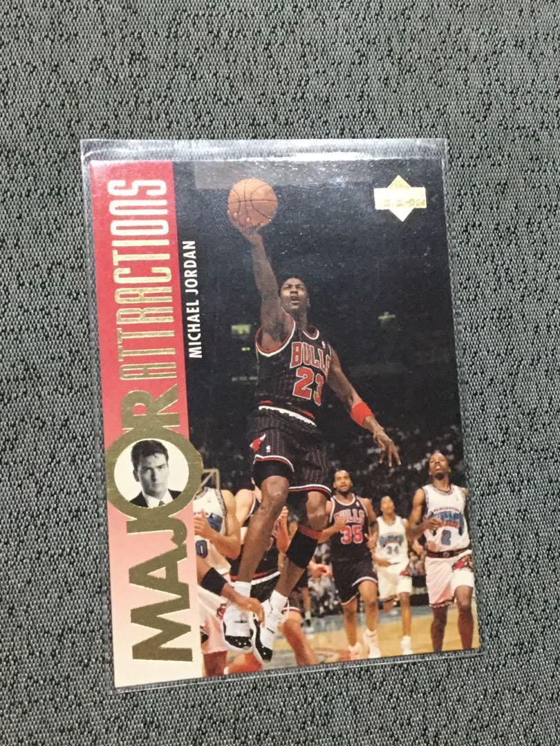 Michael Jordan Major Prediction 2 Basketball Card Hobbies Toys Toys Games On Carousell