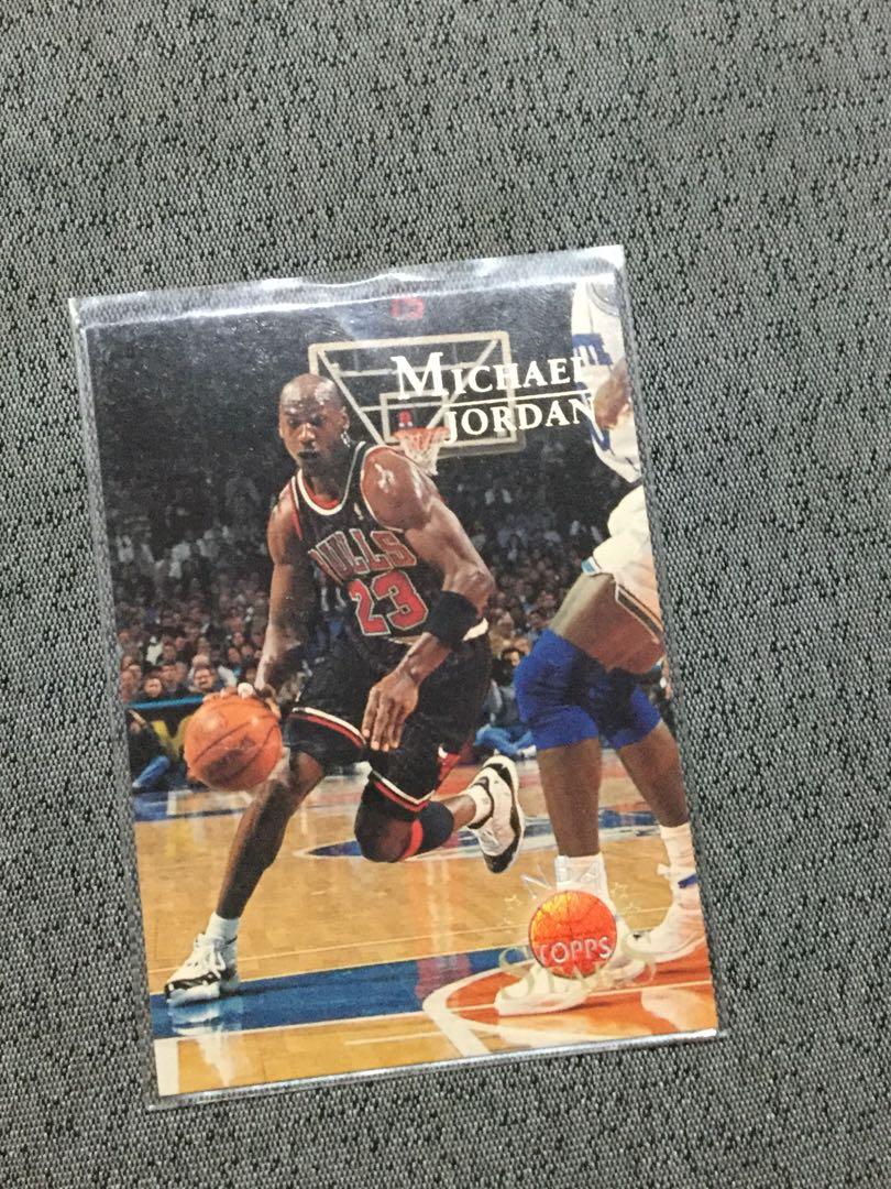Michael Jordan Nba Stars Basketball Card Toys Games Board