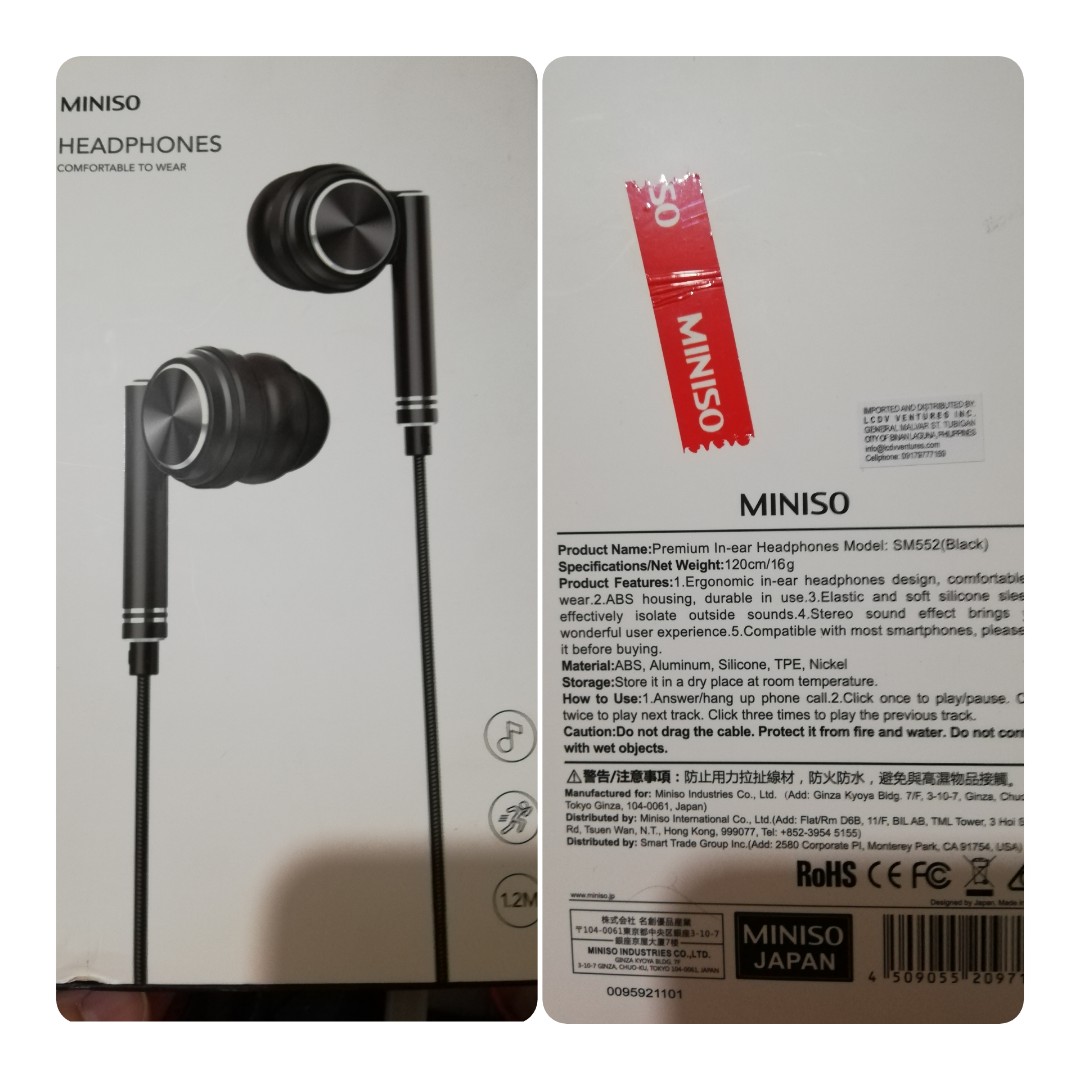 miniso headphones price