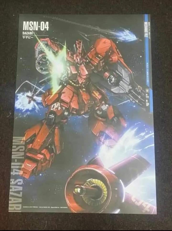 Msn 04 Sazabi The Gundam Poster Wall Art Decorative Hobbies Toys Music Media Cds Dvds On Carousell Msn 04 Sazabi The Gundam Poster Wall Art Decorative Hobbies Toys Music Media Cds Dvds On Carousell