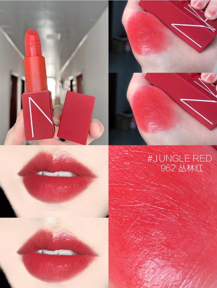 Authentic Nars Mini Lipstick 962 Jungle Red Health Beauty Makeup On Carousell