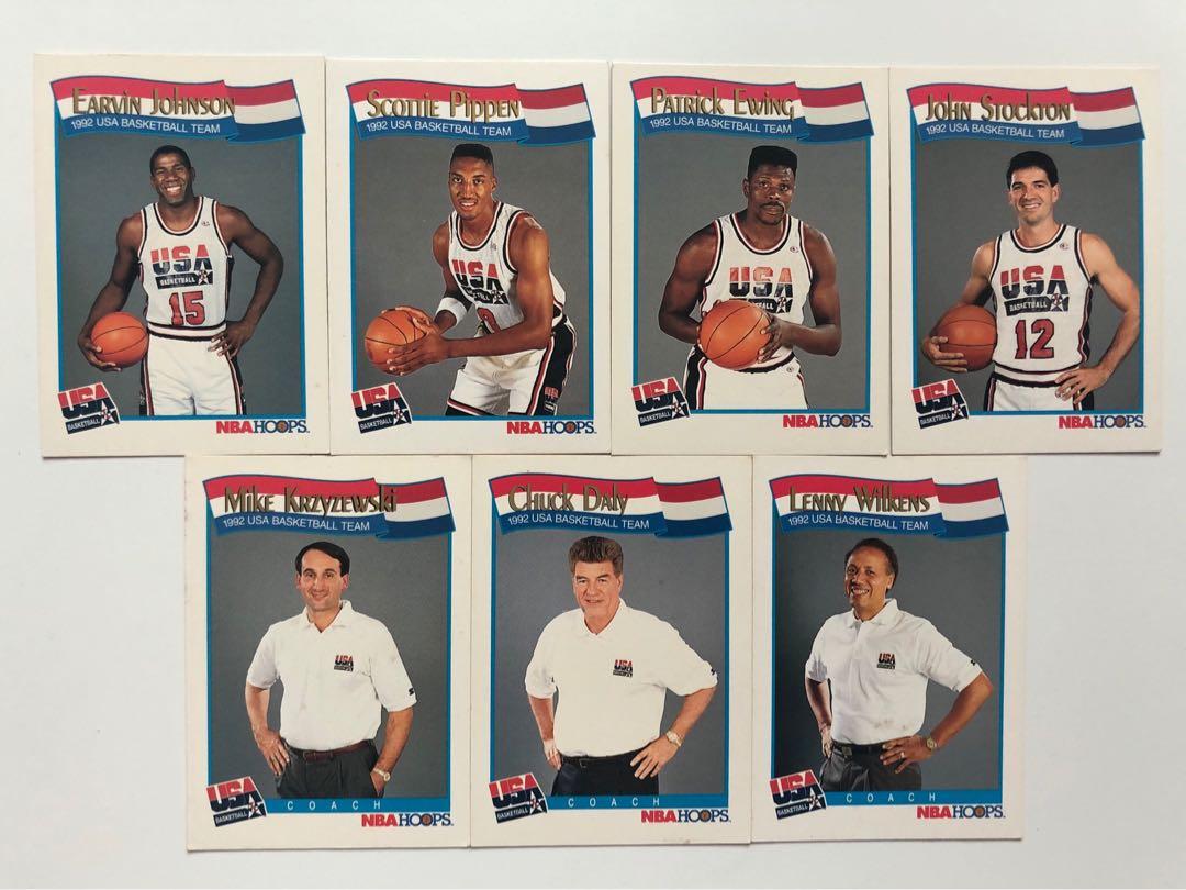 Nba Hoops 1992 Usa Basketball Card Toys Games Board Games