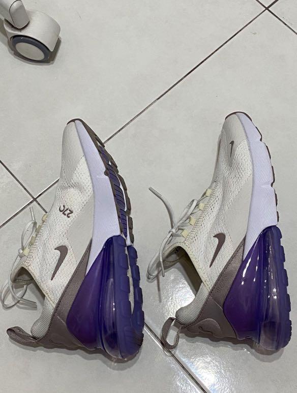 Nike Air Max 270 Shoes Wmn (sail/pumice space purple white)