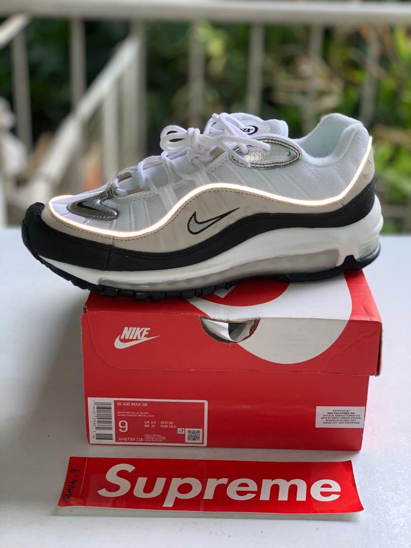 nike silver 98