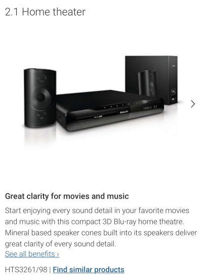 philips 3d blu ray player home theater system