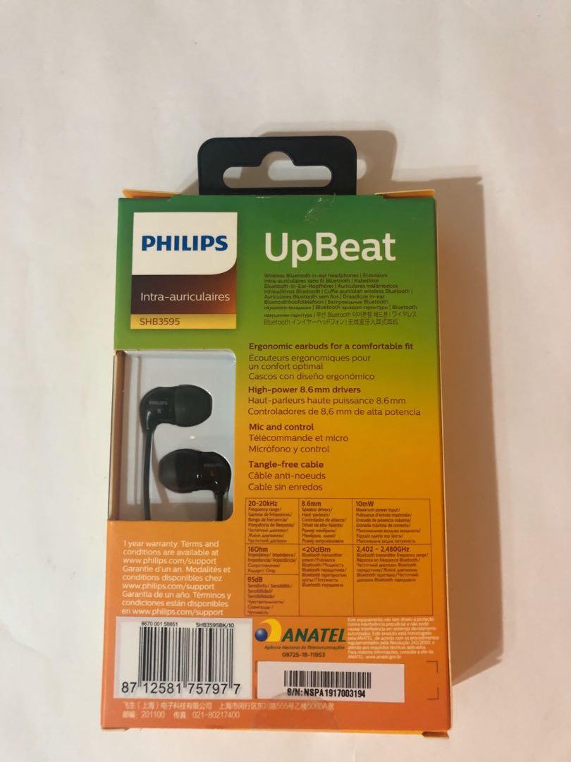 Philips Wireless Bluetooth In Ear Headphone Shb 3595 Mobile