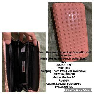 Pink Long Wallet For Sale (BENCH)