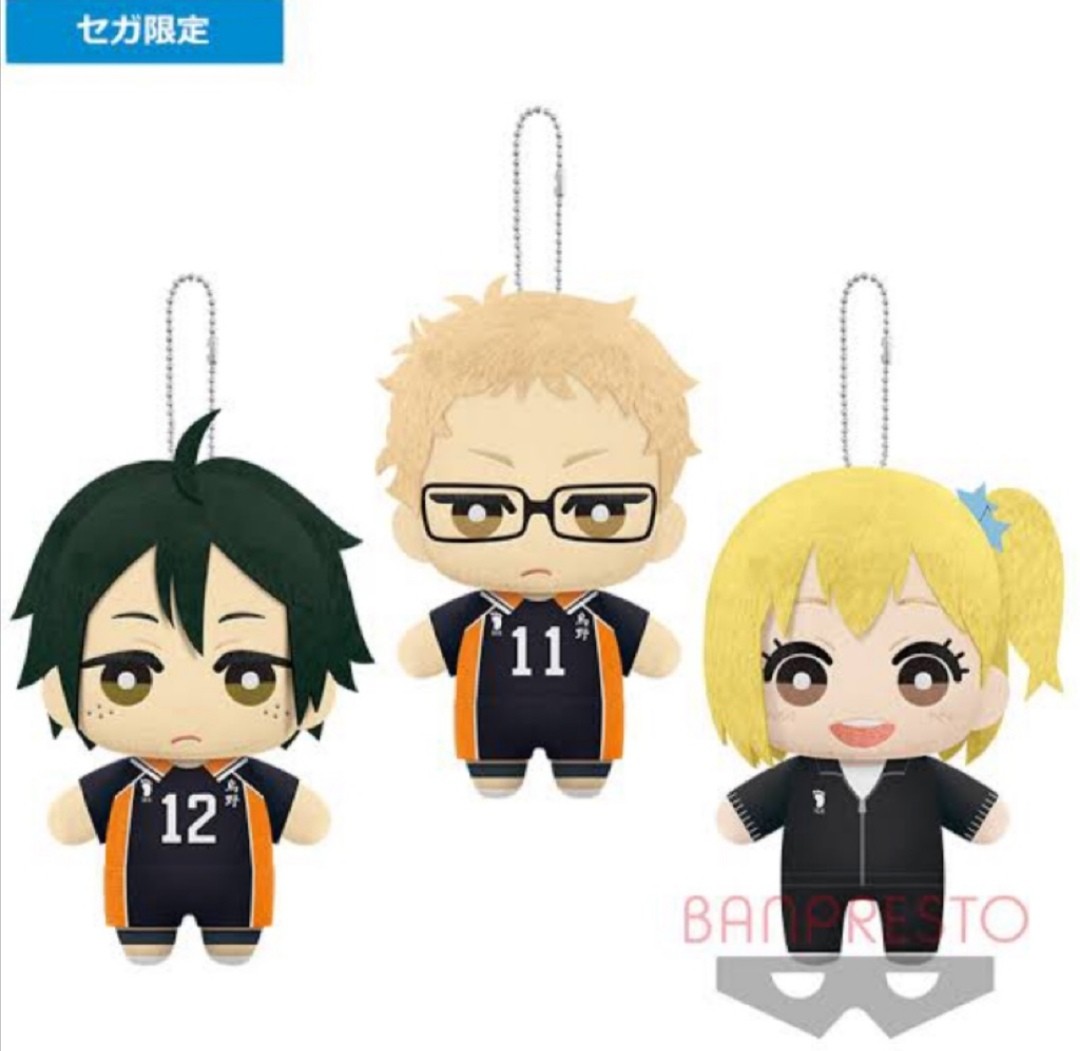 Po Haikyuu Plush Keychain Tomonui Series Entertainment J Pop On Carousell