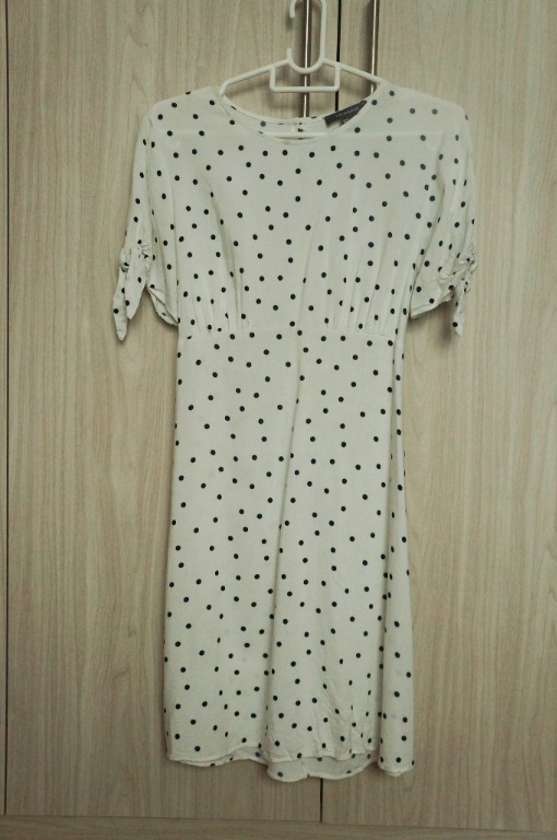 Green polka dot dress primark clearance