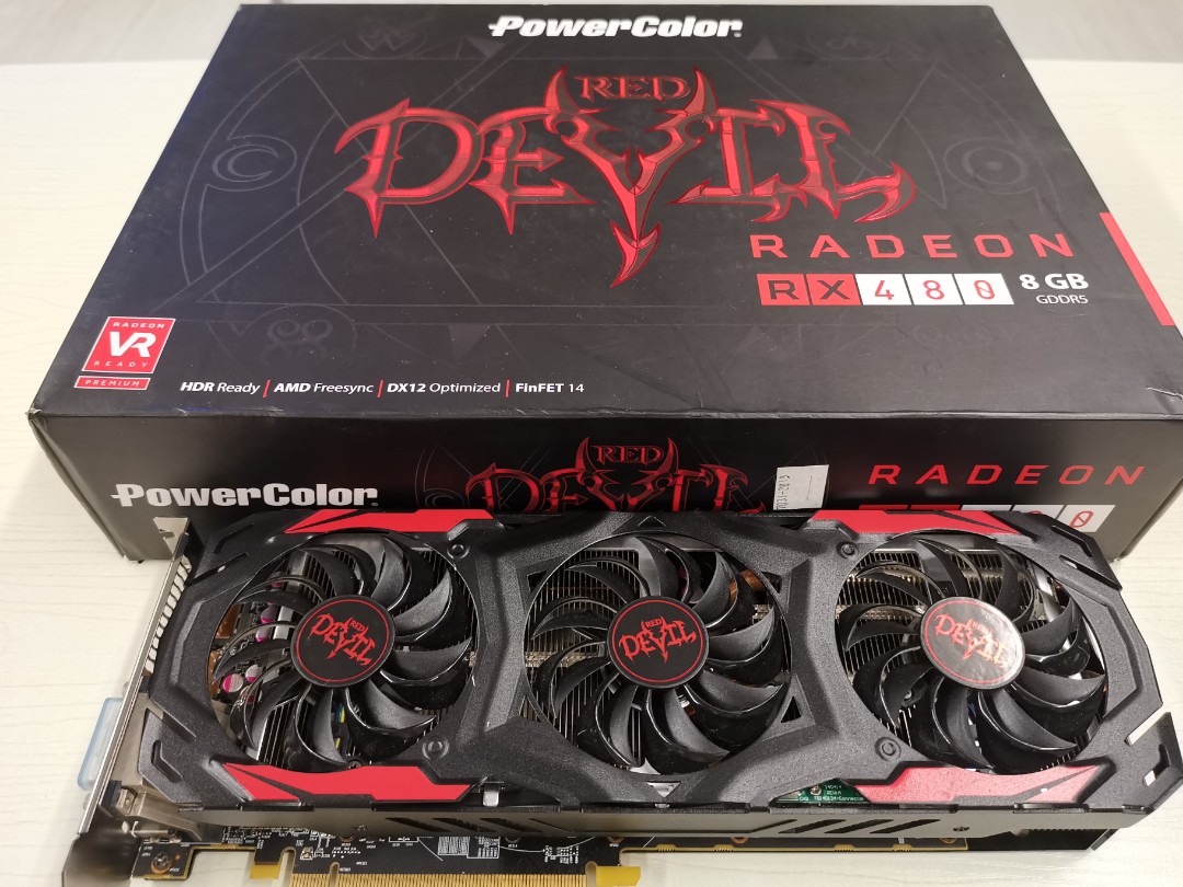 PowerColor Red Devil Radeon RX 480 8GB 