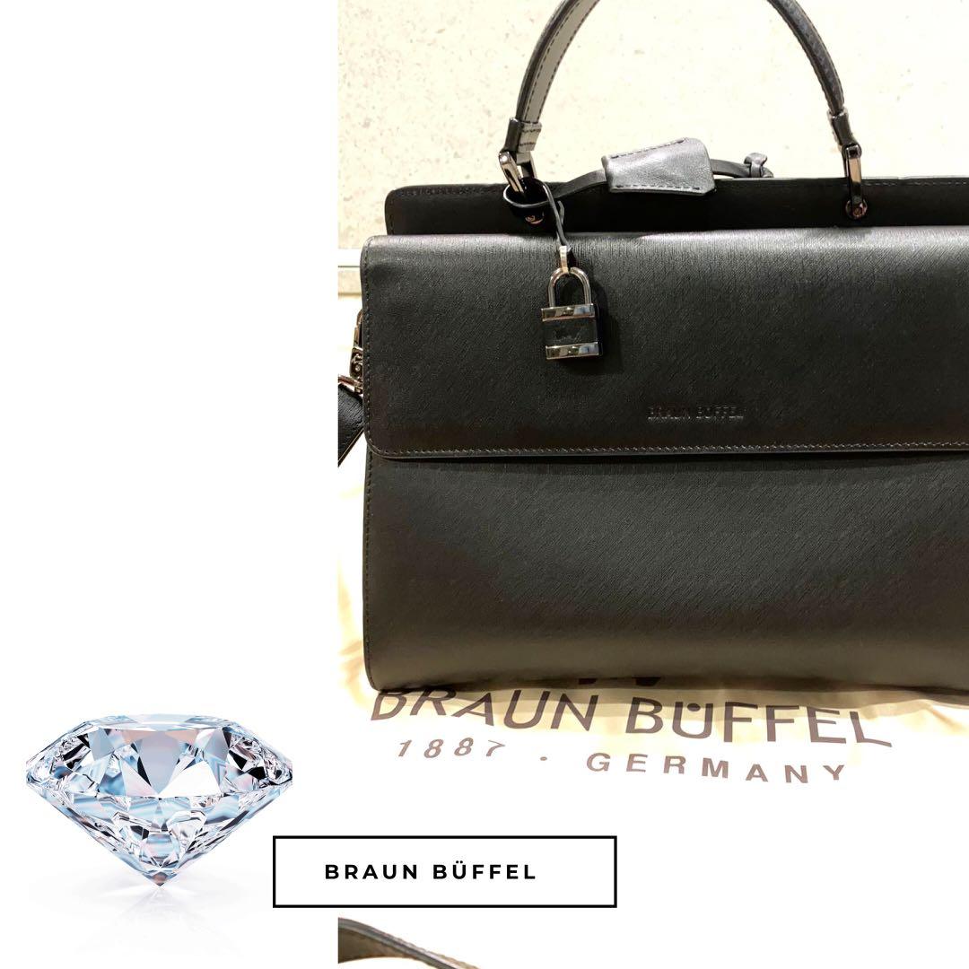 Preloved Braun Buffel, Luxury, Bags & Wallets, Handbags on Carousell