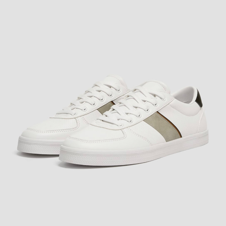 white trainers