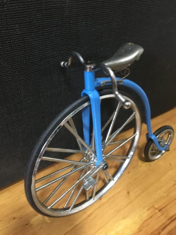 Rare Vintage Penny Farthing Bike Diecast 4 5 Inches Antiques Vintage Collectibles On Carousell