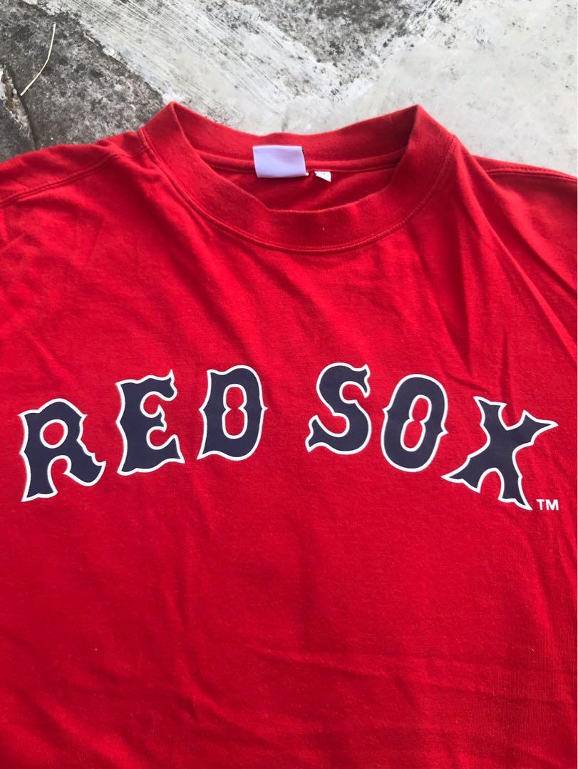 Red 100% Cotton Boston Red Sox T-Shirt Matsuzaka 18 Size XL