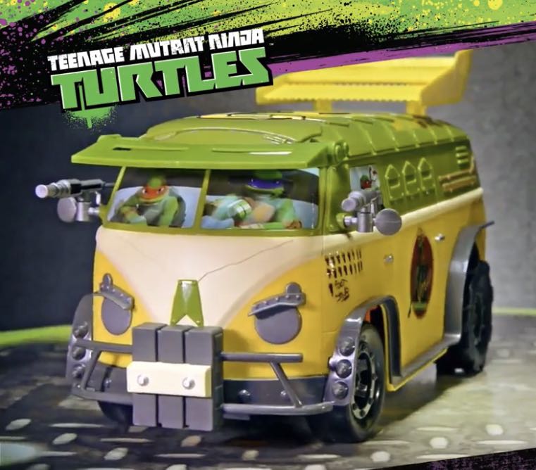 Remote control NINJA TURTLES VOLKSWAGEN VAN Hobbies Toys