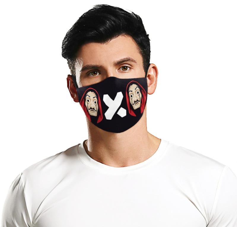 Reusable Money Heist X Mask, Everything Else on Carousell