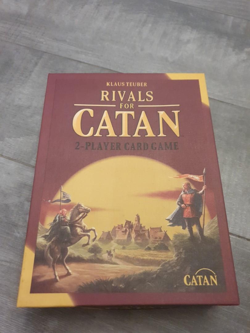Rivals For Catan 2 Player Card Game Toys Games Board Games Cards On Carousell