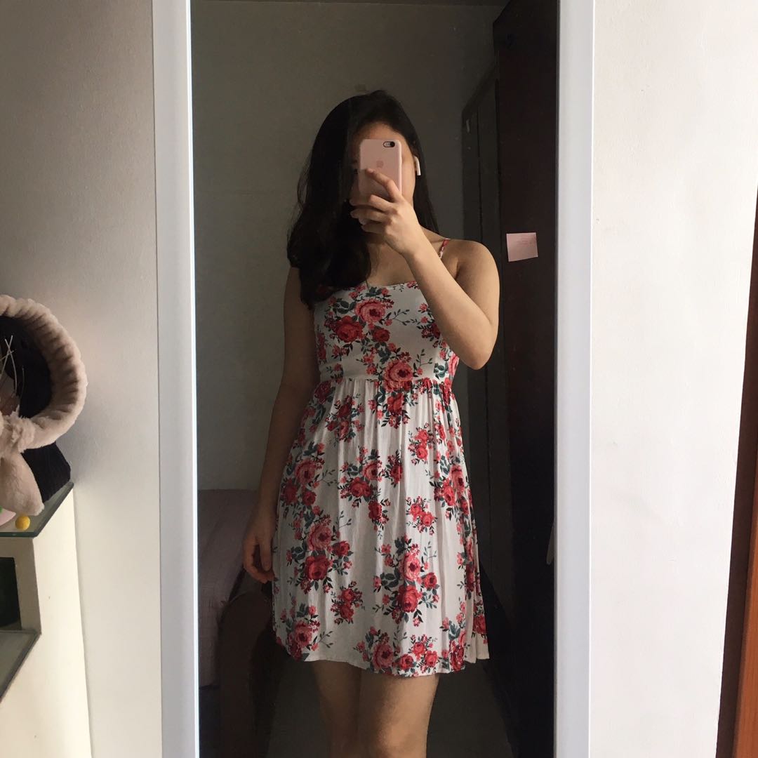 divided h&m dress