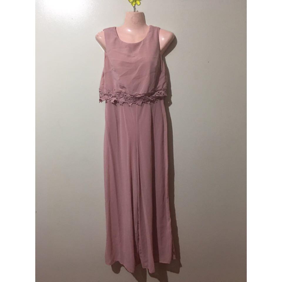 ladies lace jumpsuit