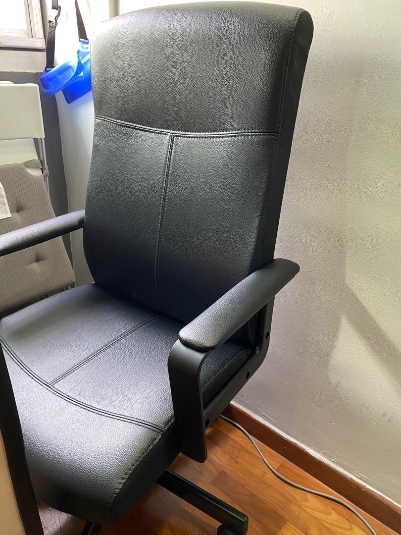 Selling Brand New Millberget Swivel Chair Black Furniture Tables Chairs On Carousell