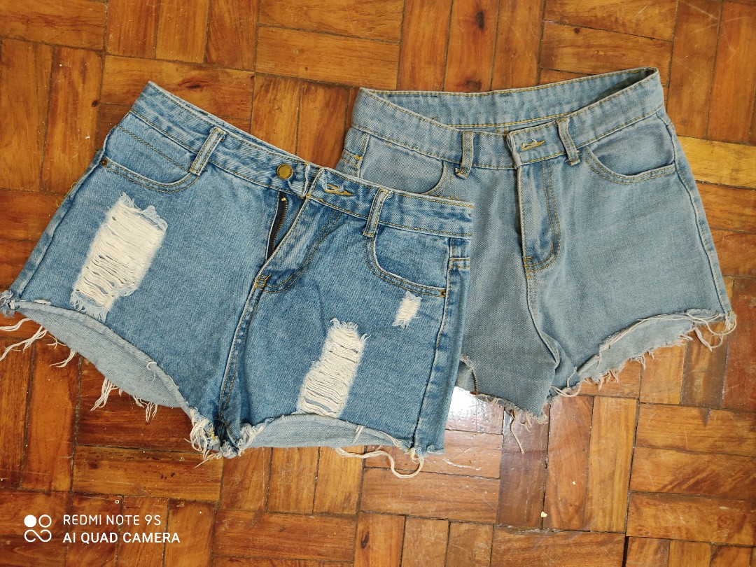 cheap high waisted jean shorts