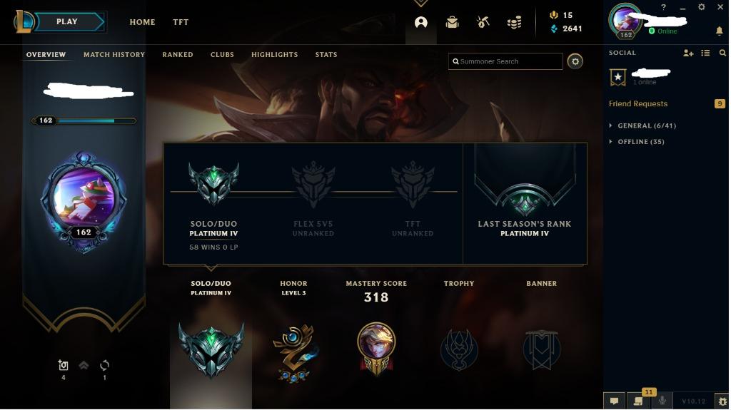 Sg My League Of Legends Account On Carousell