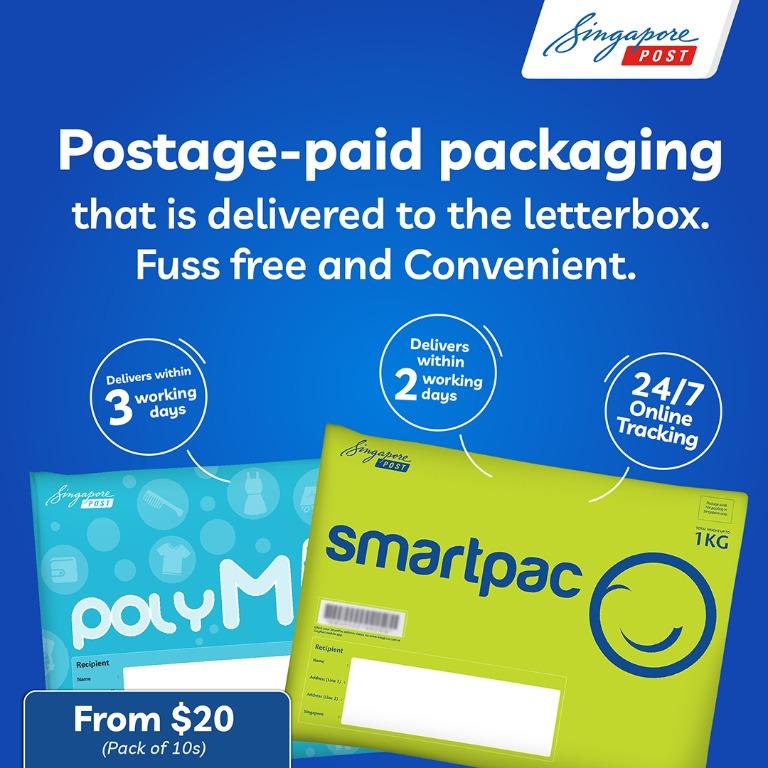 Singpost Postage Paid Packaging That Is Delivered To The Letterbox Fuss Free And Convenient Bulletin Board Announcements On Carousell