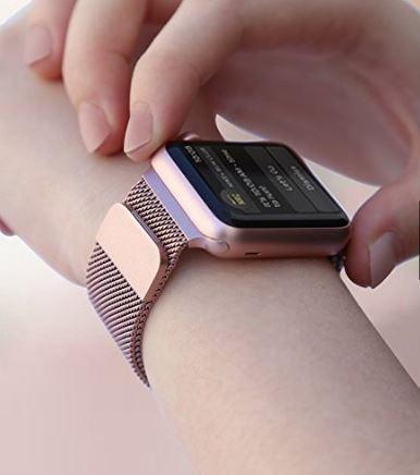 Stainless Steel Mesh Loop Band For Apple Watch Series 4 40mm Rose Gold Electronics Others On Carousell