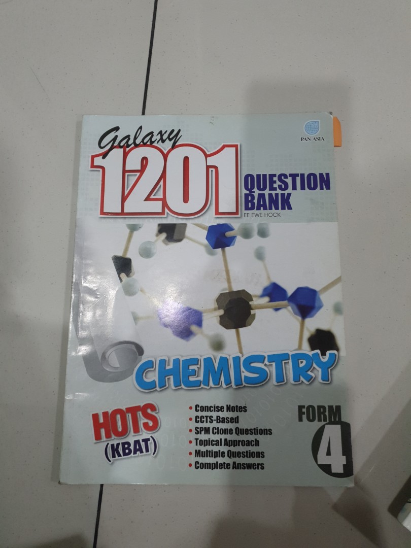 Stpm Chemistry Form 4 Books Stationery Books On Carousell