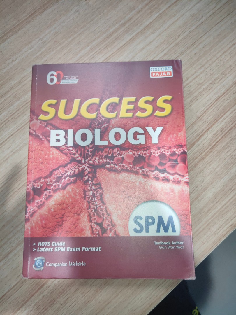 Success Biology Spm Textbooks On Carousell