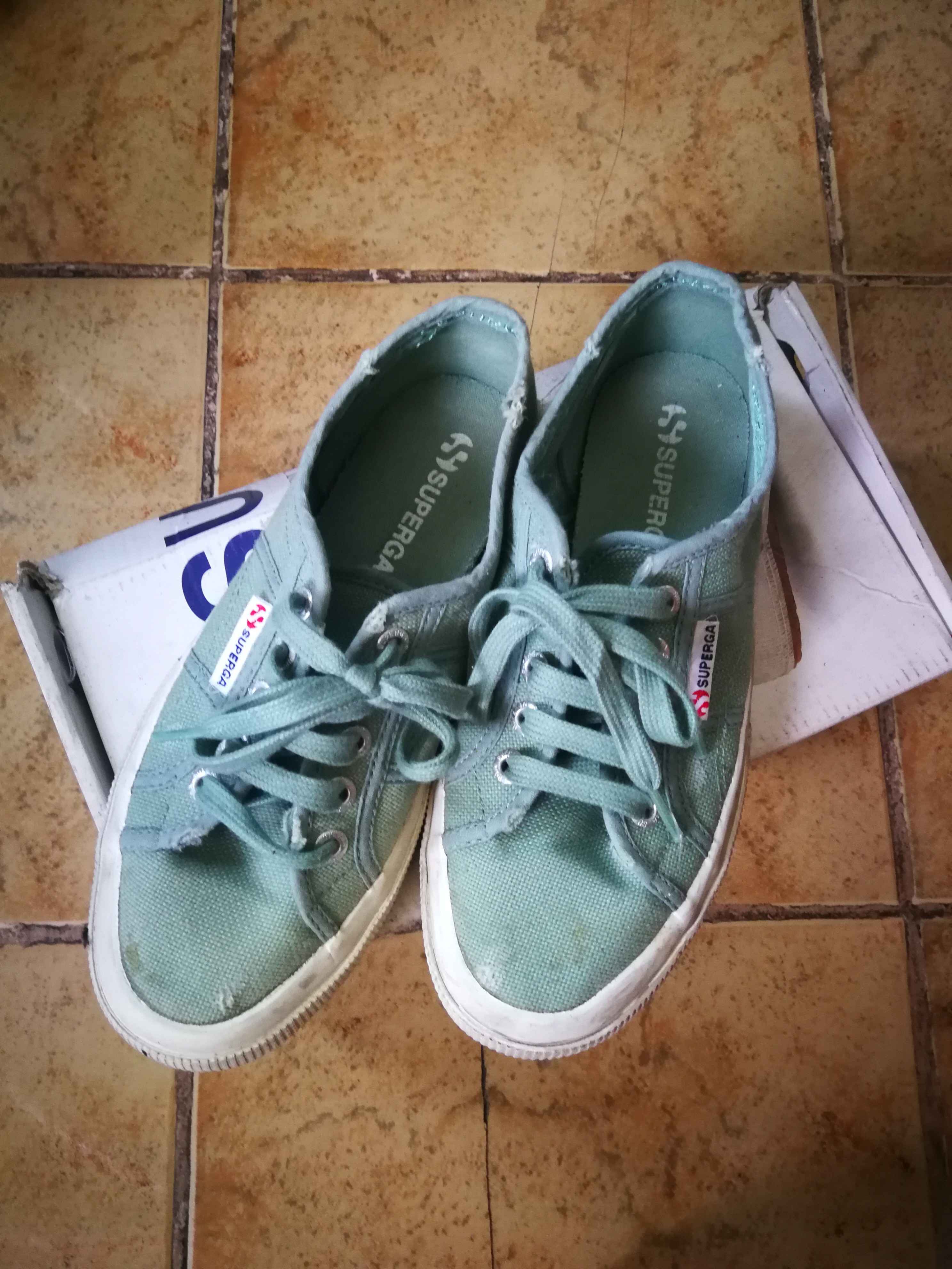Superga cotu top stonewash