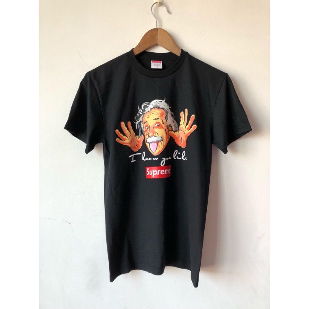 supreme einstein t shirt