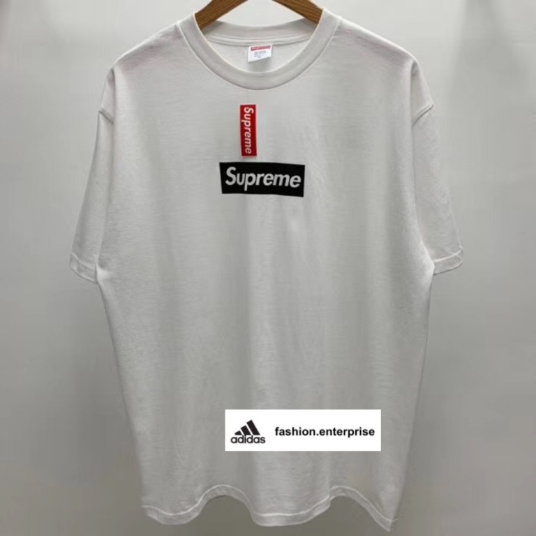 Supreme Ss16 Paris Box Logo Tee Men S Fashion Clothes Tops On Carousell