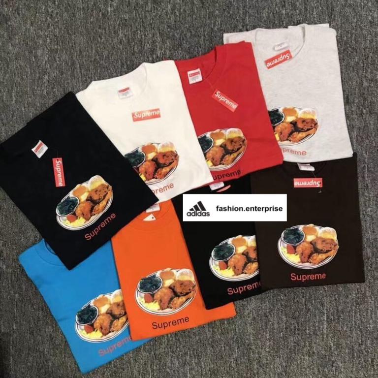 Supreme chicken online dinner tee red