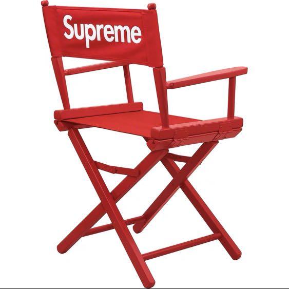 Supreme director hotsell chair ss19