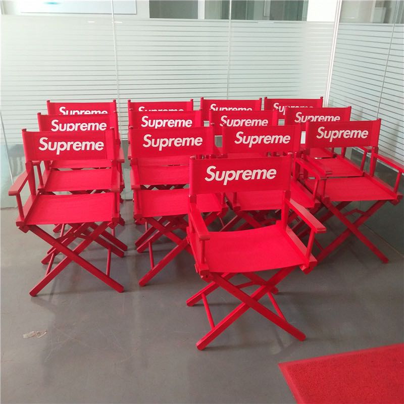 チェア Supreme RED Supreme Director's Chairの通販 by ゆめ's shop ...
