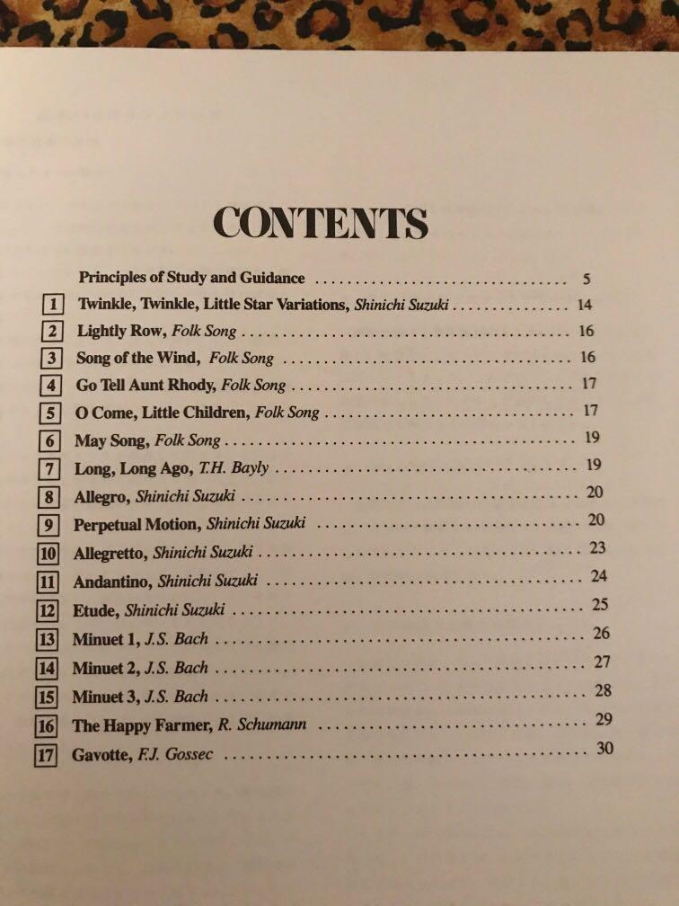 Suzuki Violin School Violin Part Volume 1, Hobbies & Toys, Books & Magazines, Children's Books