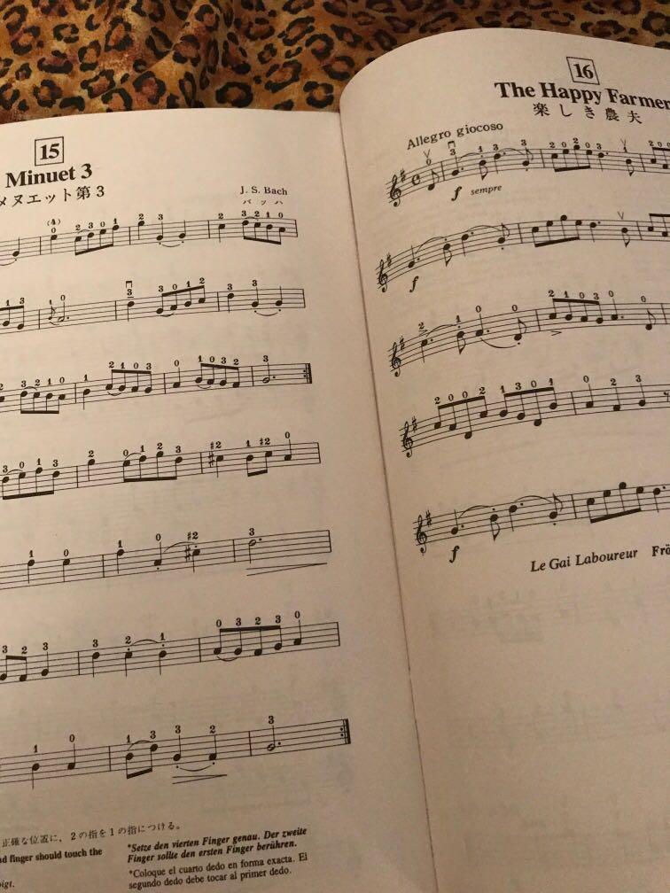 Suzuki Violin School Violin Part Volume 1, Hobbies & Toys, Books & Magazines, Children's Books