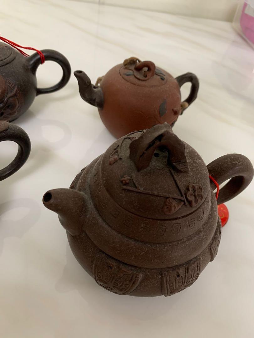 Teapot bought from Taiwan. 6 teapot for 200, Furniture & Home Living