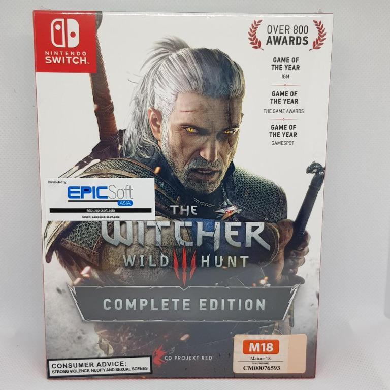 The Witcher 3 Wild Hunt Complete Edition Nintendo Switch Toys Games Video Gaming Video Games On Carousell