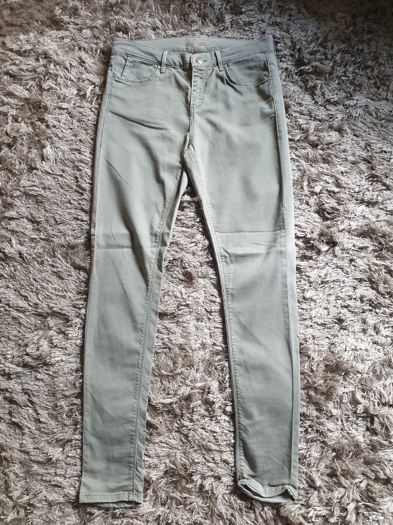 topshop green jeans